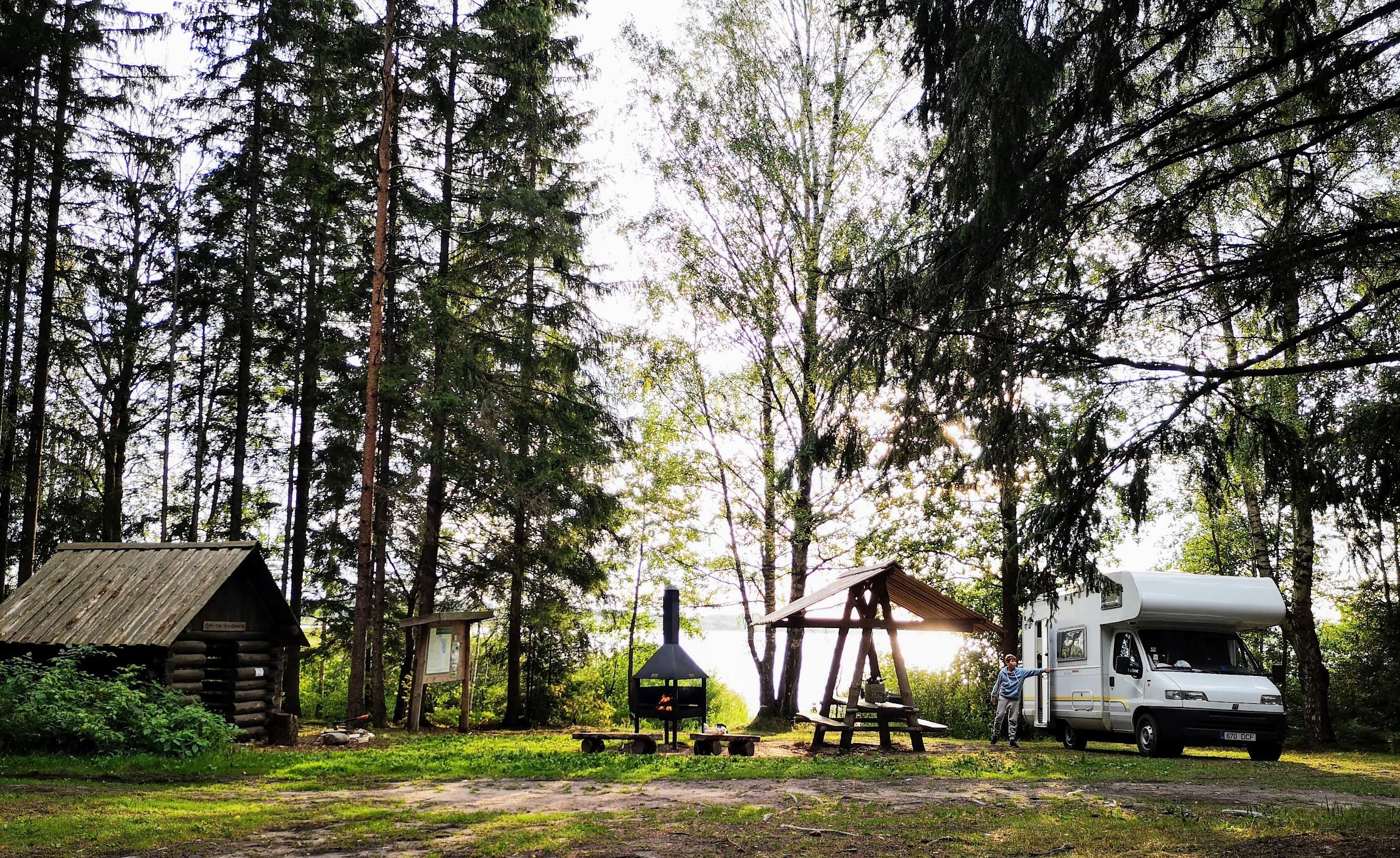 RMK Kaiu järve lõkkekoht